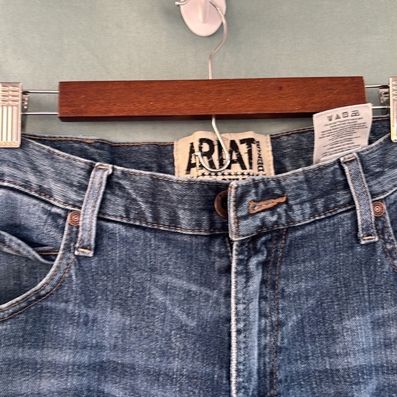 EUC Ariat M4 Low Rise Boot Cut Men’s Blue Jeans Size 36/32 - Picture 2 of 10